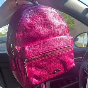 Mini coach backpack